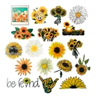 50 шт., декоративные наклейки в виде цветов