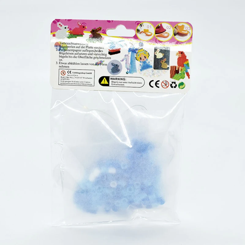 

JINLETONG Hama Bead 5mm Set Toy Hama fuse Bead 3D Puzzle Cartoon Snowflake Pattern DIY Toy Children's Educational Toy Gift