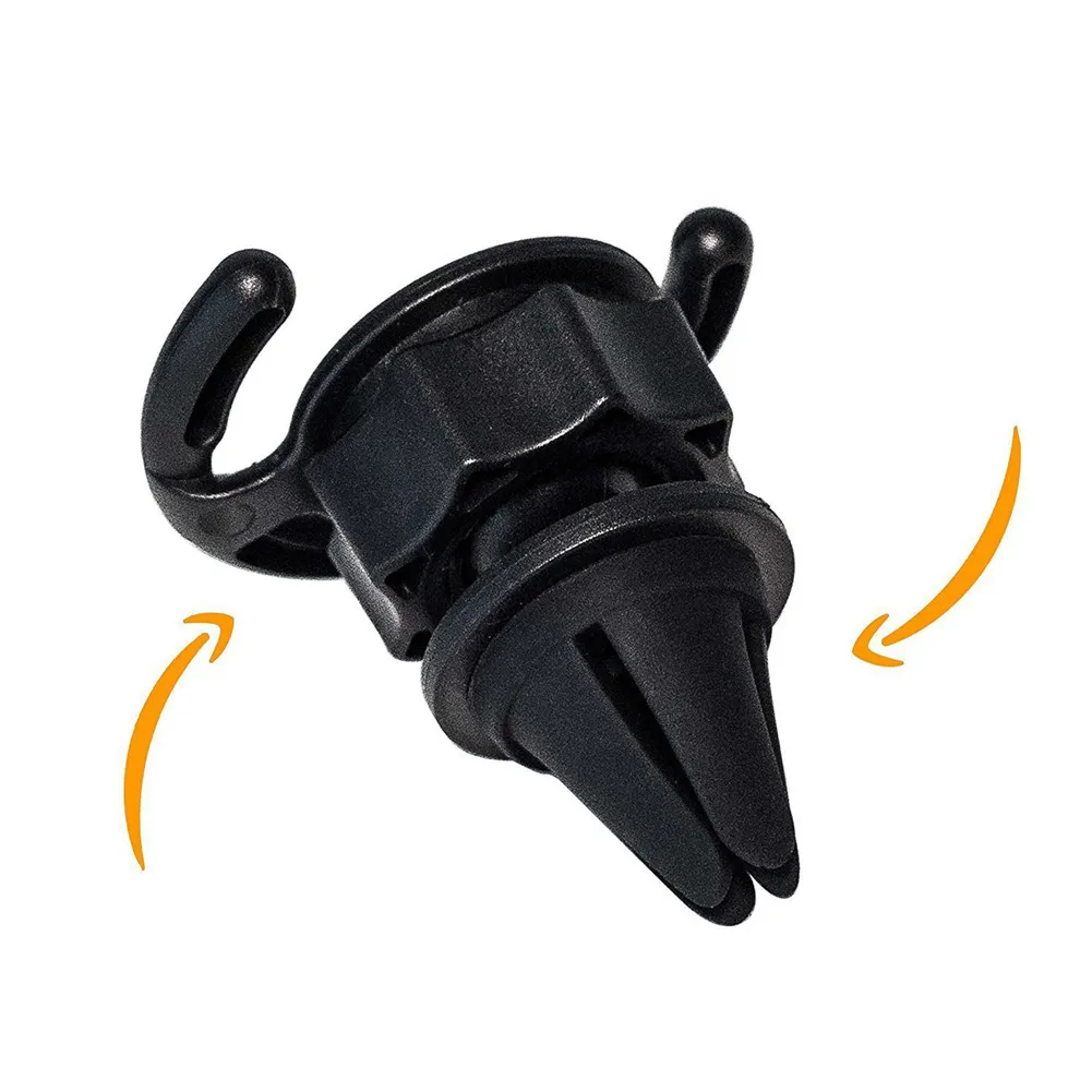 Автомобильный крепежный зажим для воздуховыпускного отверстия с поворотом на 360