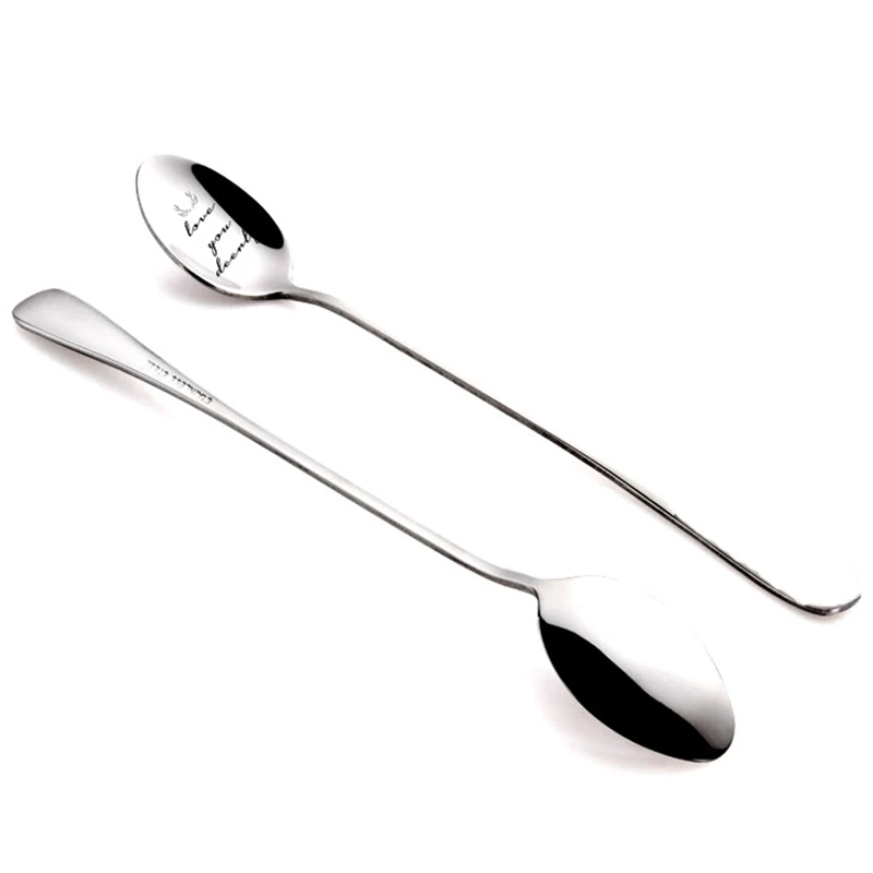 1 шт. Нержавеющая сталь столовая ложка веселого Рождества Рождественский