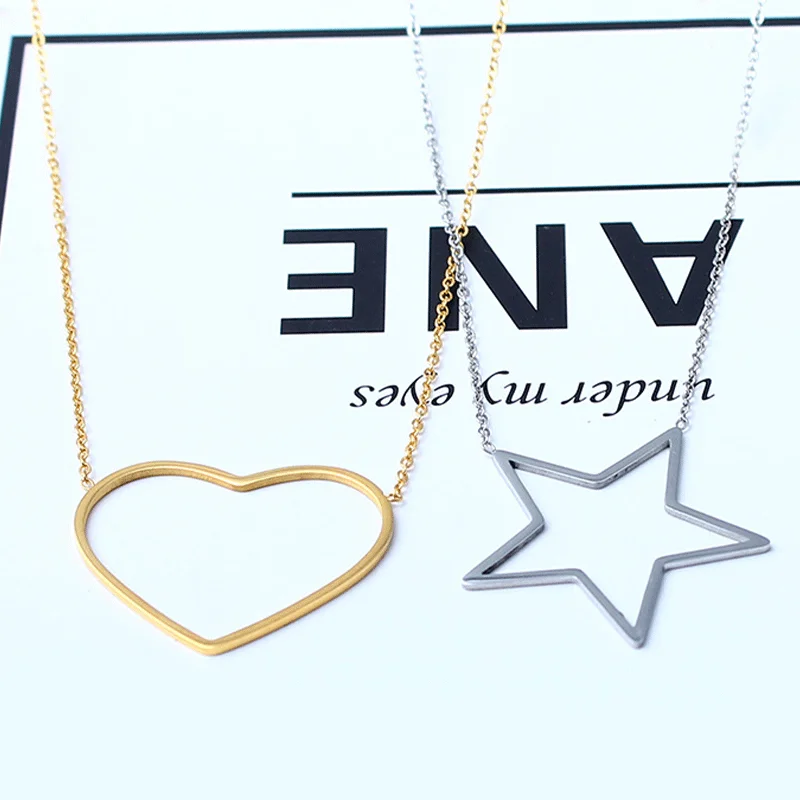 Женское Ожерелье чокер из нержавеющей стали|Колье| |