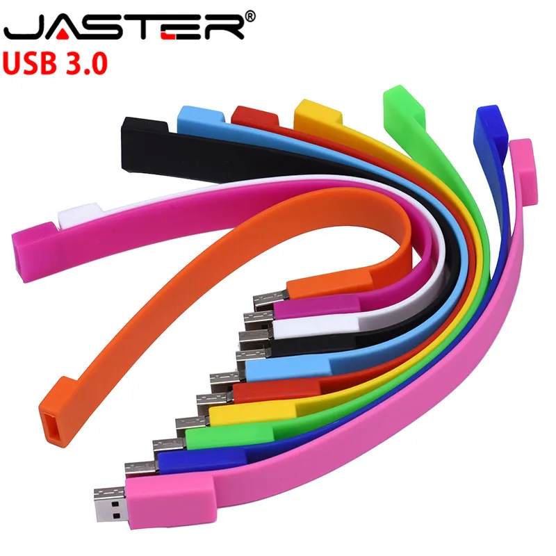 JASTER 3 0 100% реальная емкость силиконовый браслет на запястье pendrive 16GBUSB USB