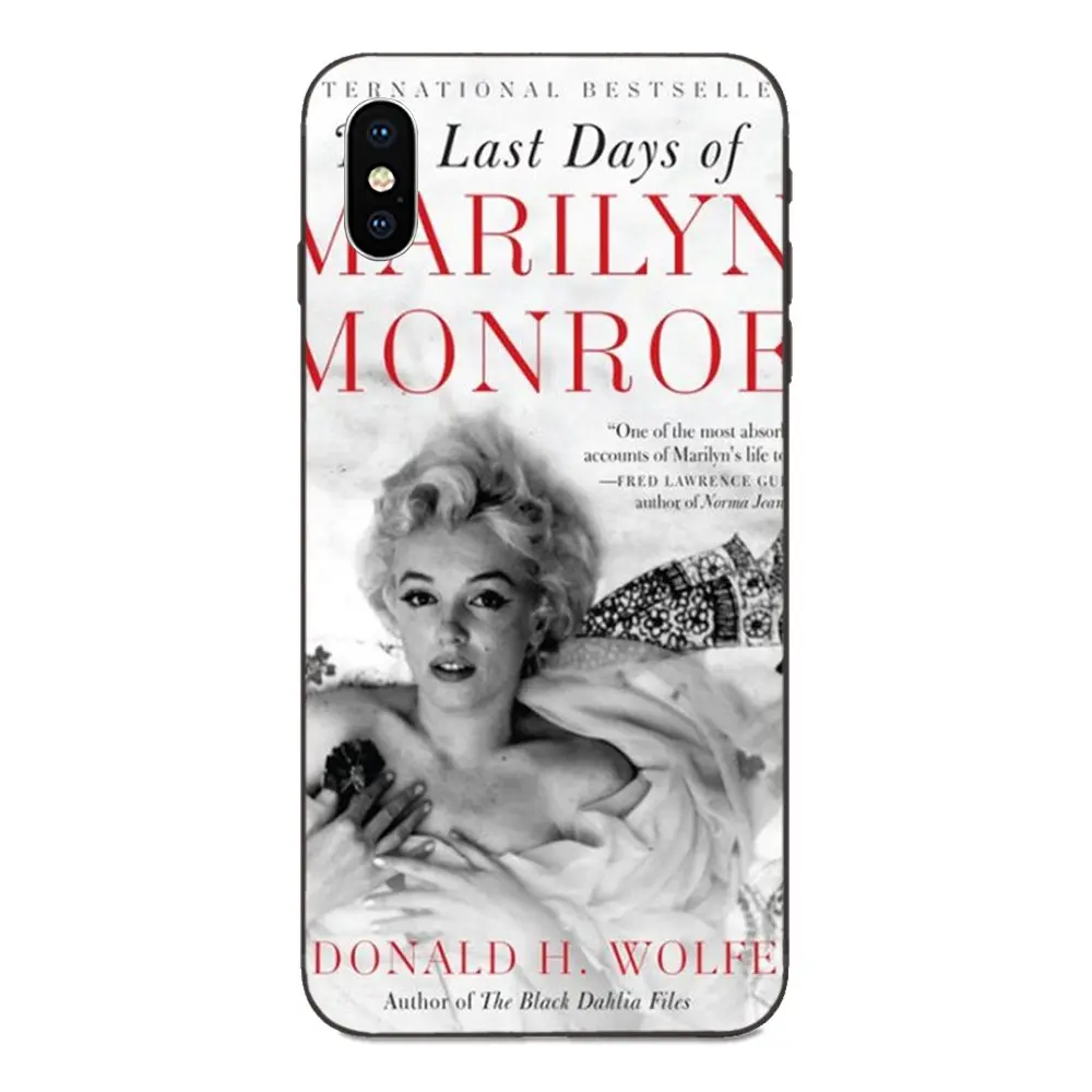 Черный чехол Marylin Monroe для Huawei Mate 9 10 20 P8 P9 P10 P20 P30 Lite Mini Play Pro P smart Plus Z 2017 2019 | Мобильные