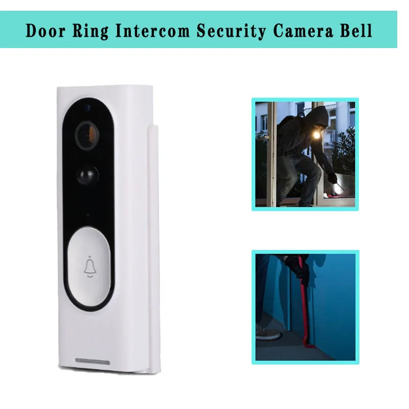 2021 Беспроводной Wi Fi видеозвонок дверной звонок умный телефон Интерком камера