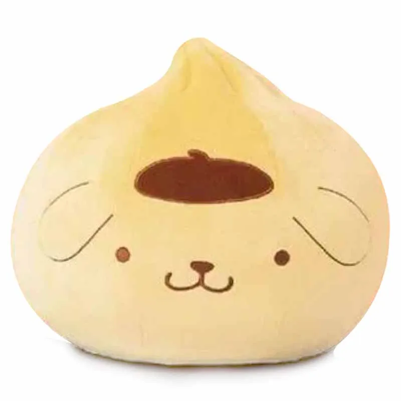 

Новинка, милая подушка в виде собаки PomPomPurin, плюшевая игрушка, 32 см, подушка с круглым лицом, мягкие детские игрушки, куклы, детские подарки