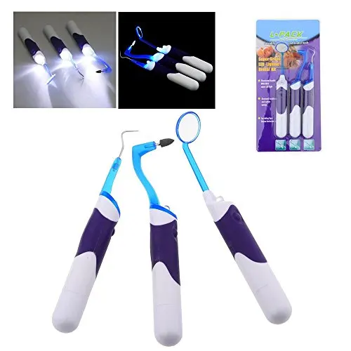 1 шт. светодиодный чистки уход за зубами Стоматологическая мероприятия очищающее