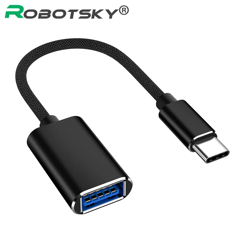 Type C USB 3 0 OTG кабель U для USB3.0 женский металлический конвертер синхронизации данных