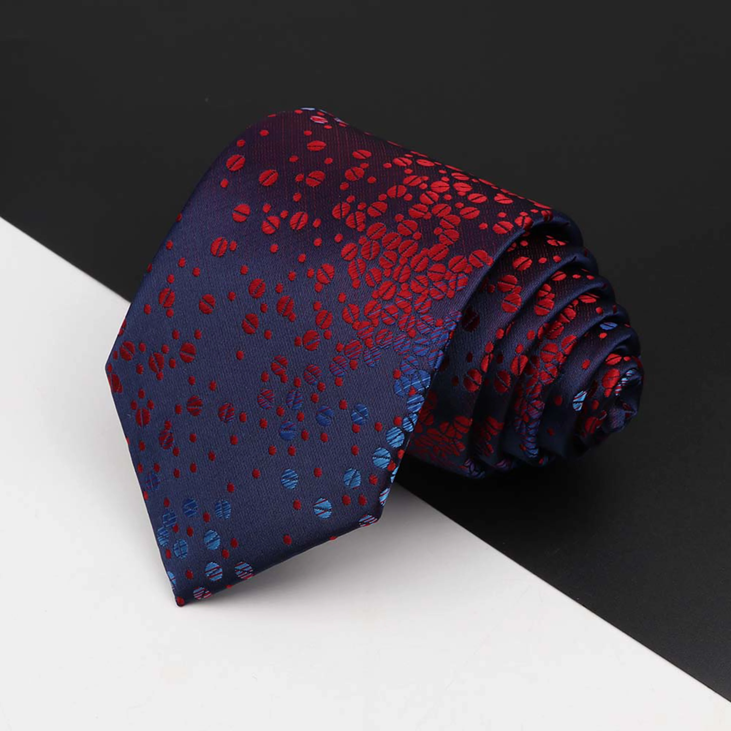 Новый дизайн модный мужской галстук 8 см жаккардовая ткань с добавлением