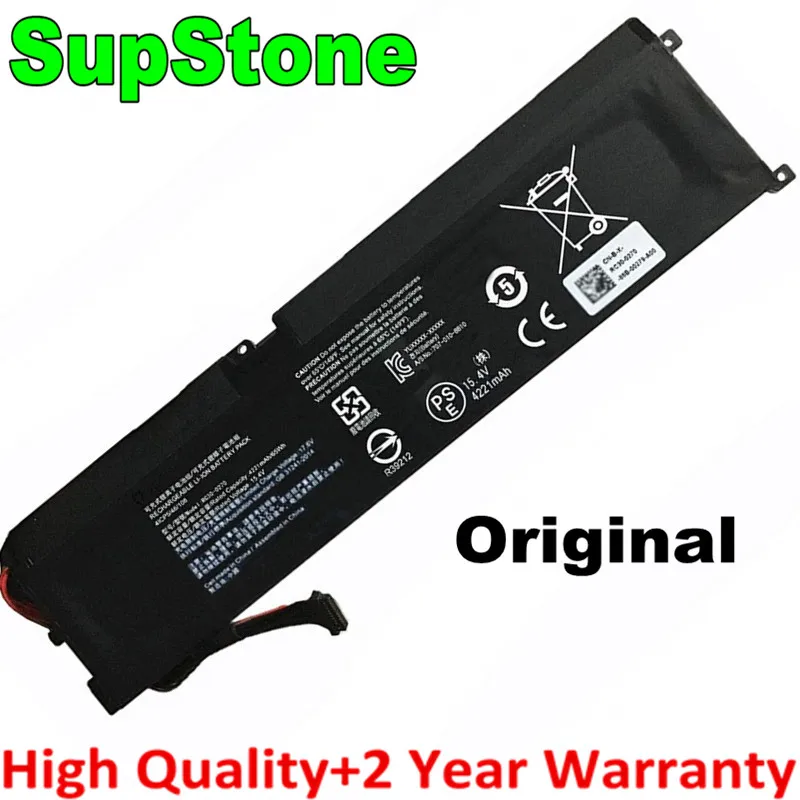 Аккумулятор ноутбука SupStone New Original RC30-0270 для Razer Blade 15 Base Stealth 2018 2019 RZ09-0270 RZ09-03006 RZ09-02705E75-R3U1.
