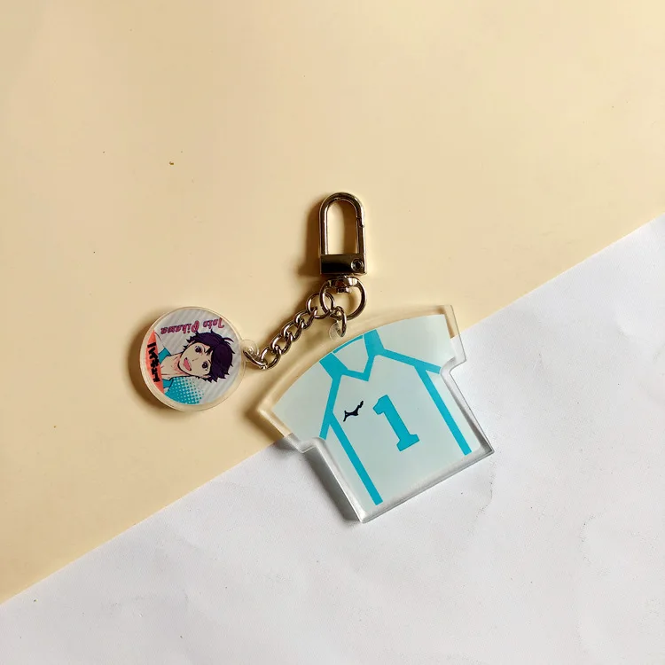 

Anime Volleyball Young Keychain Sport Key Chain Gift Car Ball Key Holder Ring For Sports Team Men Women Keyring Birthday Gift