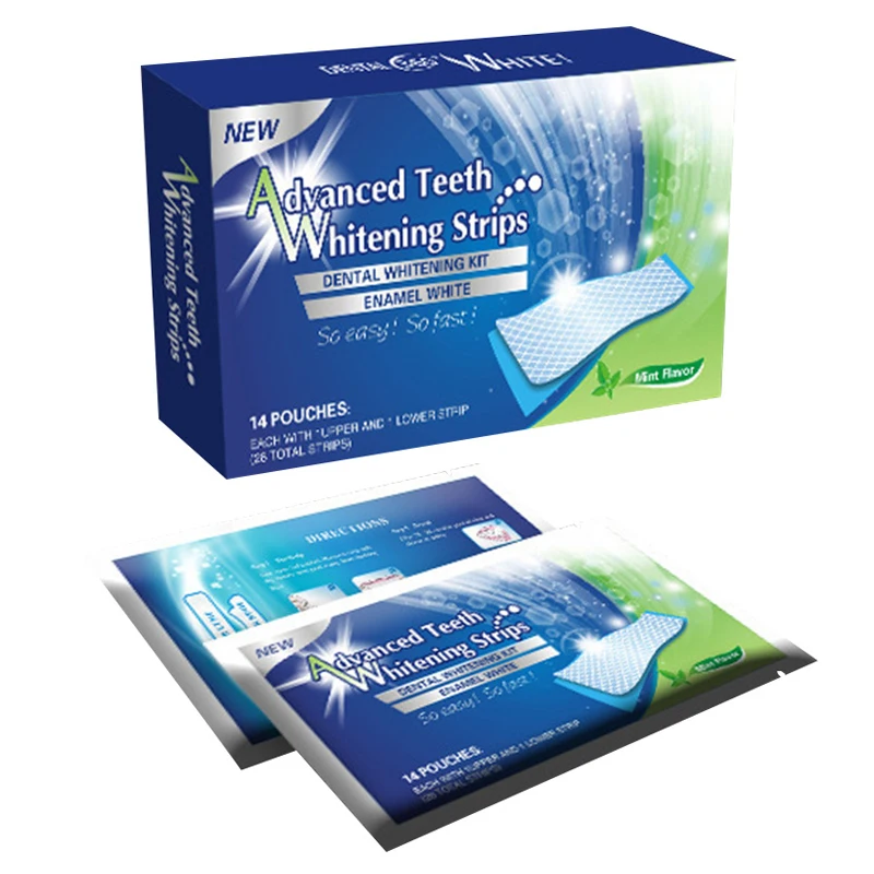 

14/7Pcs Gel Teeth Whitening Strips White Tooth Kit Oral Hygiene Care Strip For Teeth Veneers NN