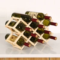 collapsible wooden wine racks bottle cabinet stand holders wood shelf organizer storage for retro display cabinet storage racks