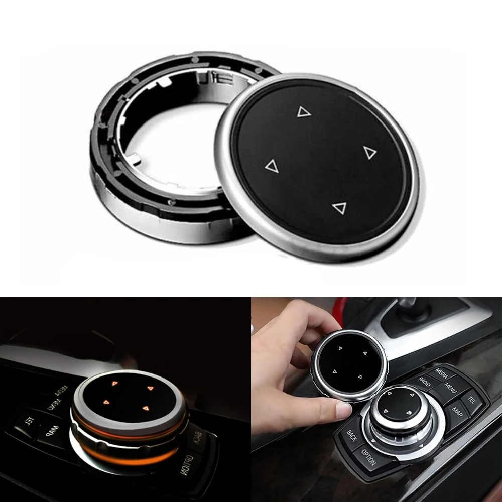 Автомобильный мультимедийный чехол для кнопки накладка на руль BMW F10 F20 F30
