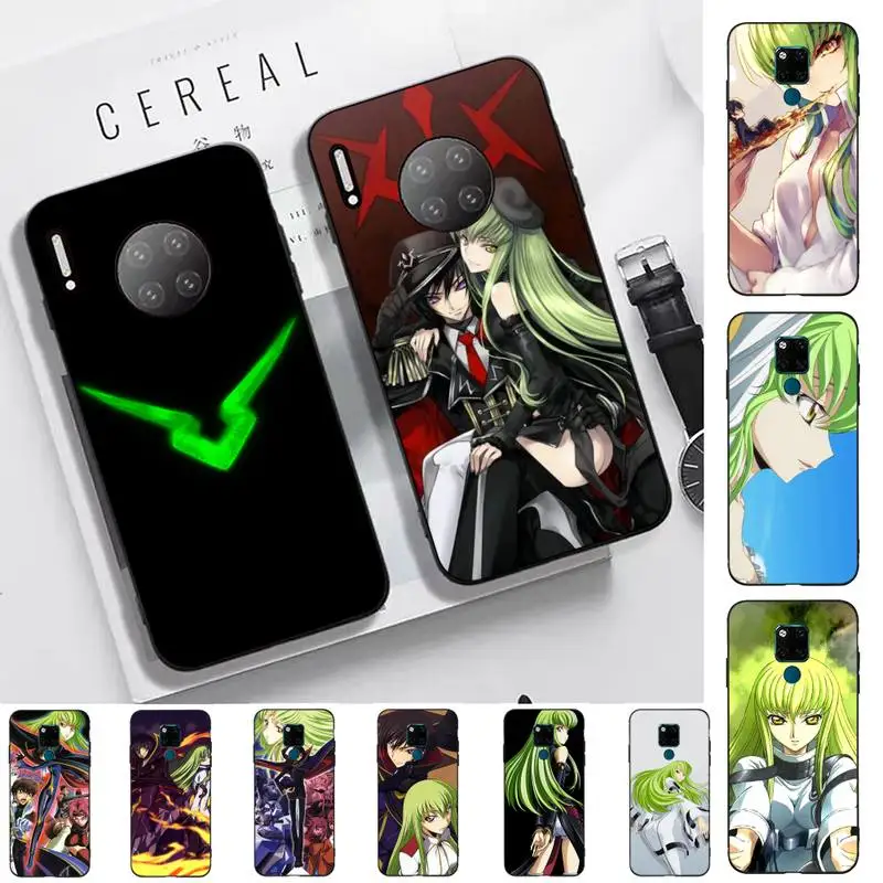 

Code Geass C.C. Phone Case for Huawei Mate 20 10 9 40 30 lite pro X Nova 2 3i 7se