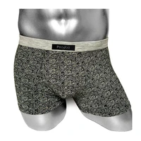 men boxers underwear sexy high quality cotton printed boxers underwear for male underpants panties shorts black
