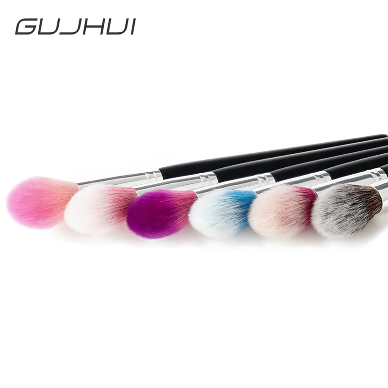 1Pc Flame Top Tapered Makeup Brush Foundation Powder Contour Highlight Highlighter Blending Cosmetic Beauty Tools | Красота и