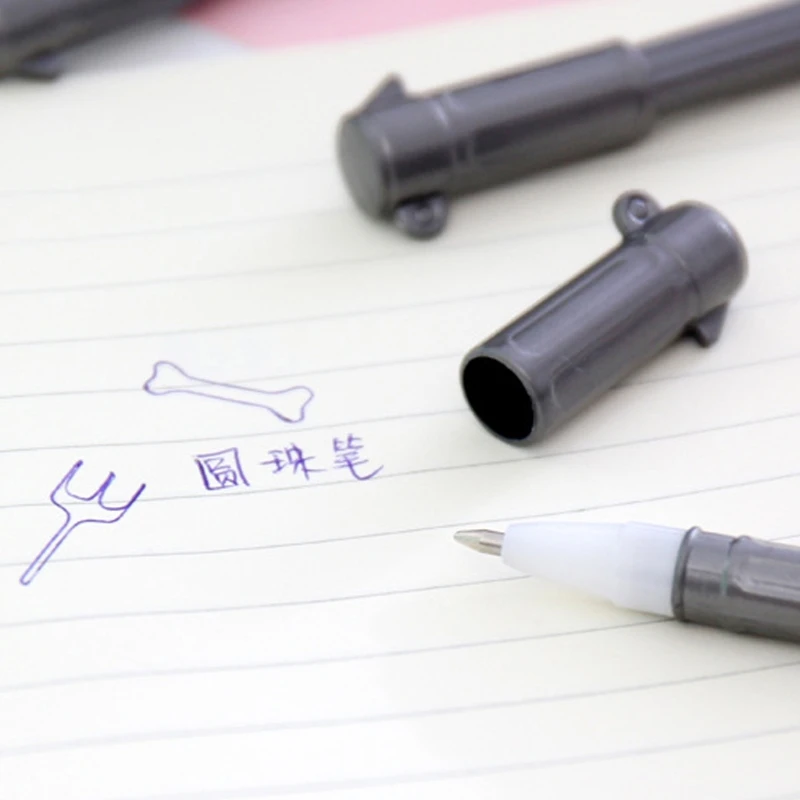 

Shape Ballpoint Pen Blue Ink School Office Stationery Writing Tools Gift