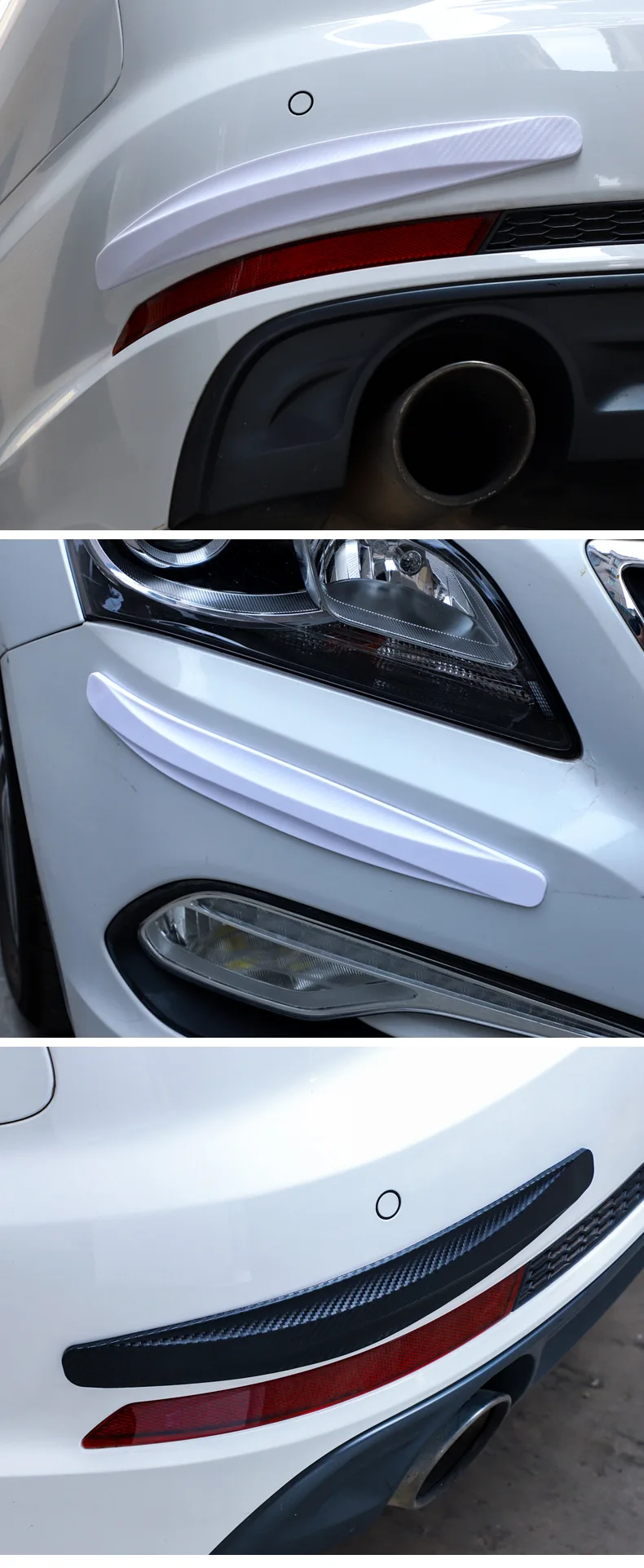 40x2 5 см пусковая площадка бампера автомобиля ограждающий угол анти полоски от