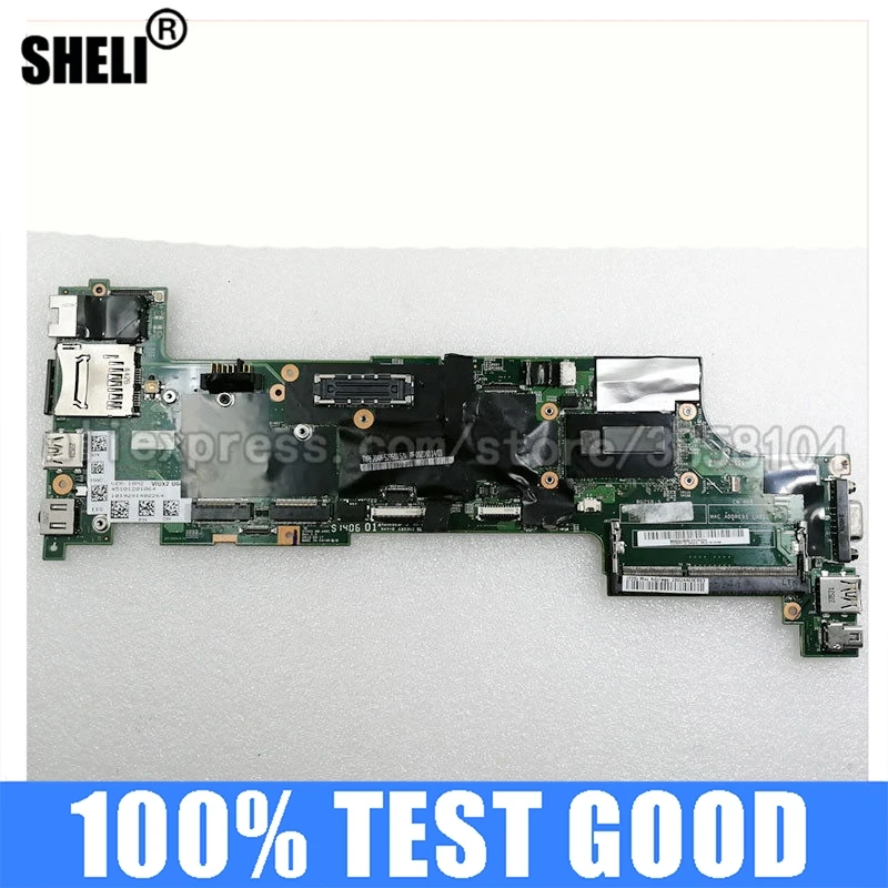 

Материнская плата для ноутбука SHELI Lenovo ThinkPad X250, FRU:00HT385