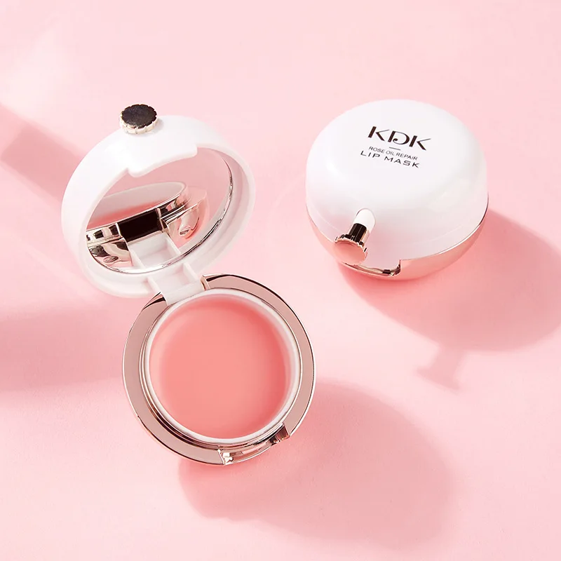 Увлажняющая Маска для губ с клубничкой отшелушивающая и выцветающая маска от