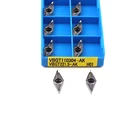 VBGT160402 AK H01 VBGT160404 AK H01 VBGT160408 AK H01 внешняя Стандартная Алюминиевая Вставка токарный станок с ЧПУ Режущий инструмент Blada