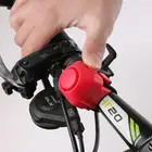 Велосипедный звонок на руль велосипеда из силикагеля в виде ракушки, экономящий звонок, телефонный звонок для езды на велосипеде, звуковой сигнал с защитой от дождя, велосипедный Звонок