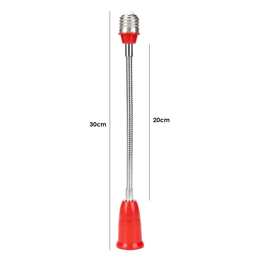 

85-285V E27 Rotary Hose Screw Lamp Holder Adapter Adjustable for LED Bulb Socket Base Converter Lighting Supplies