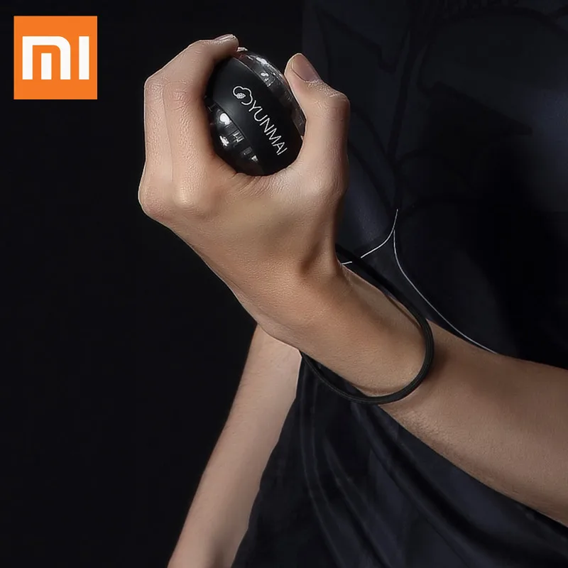 Xiaomi YunMai Powerball Carpal тренировочный аппарат, тренажер для запястья, светодиодный гироскоп, незаменимый Спиннер-антистресс, игрушка