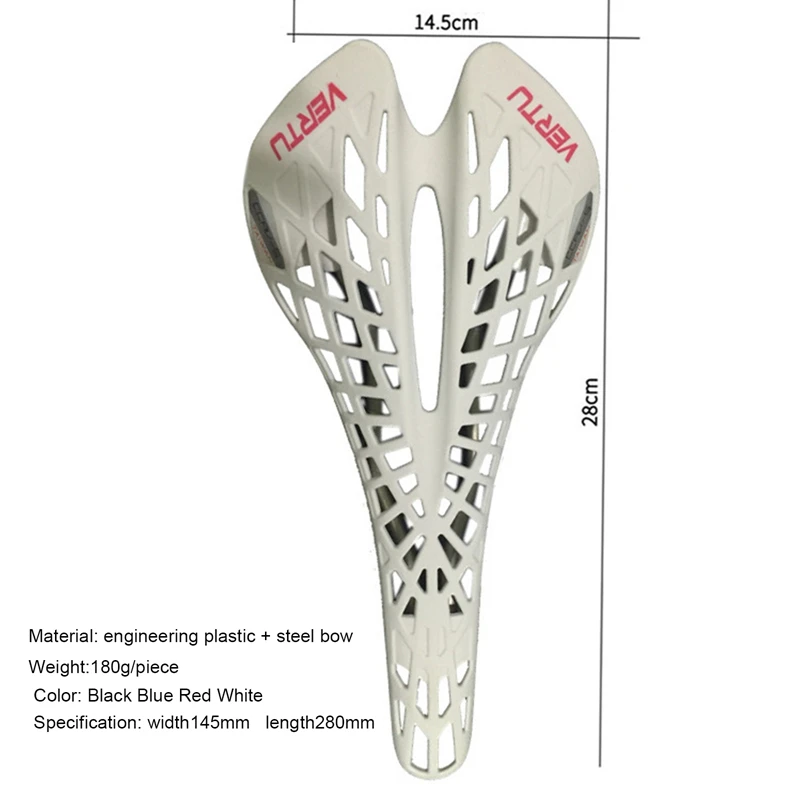 

Bicycle Saddle Road Mountain Bike Saddle Super light Cycling Breathable Spider Ergonomic Hollow Front Seat Mat Bicycle Parts