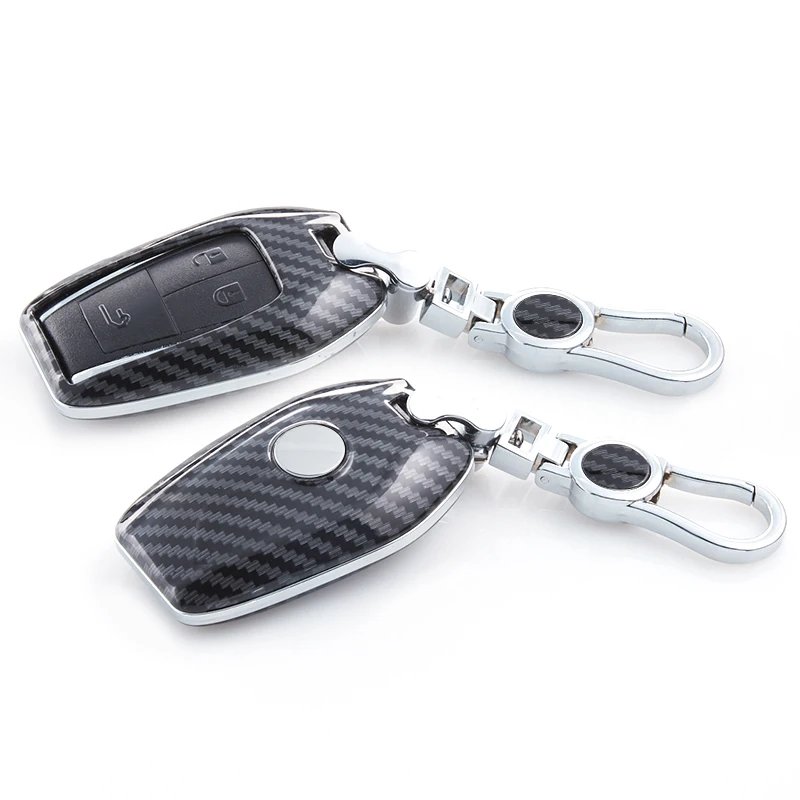 Чехол для автомобильного ключа с дистанционным управлением из углеродного