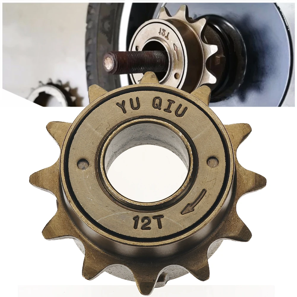 

Bicycle Freewheel Flywheel Sprocket Gear Steel Bicycle Accessories Freewheel New 12/14/16/18T Teeth 18/34mm Single Speed