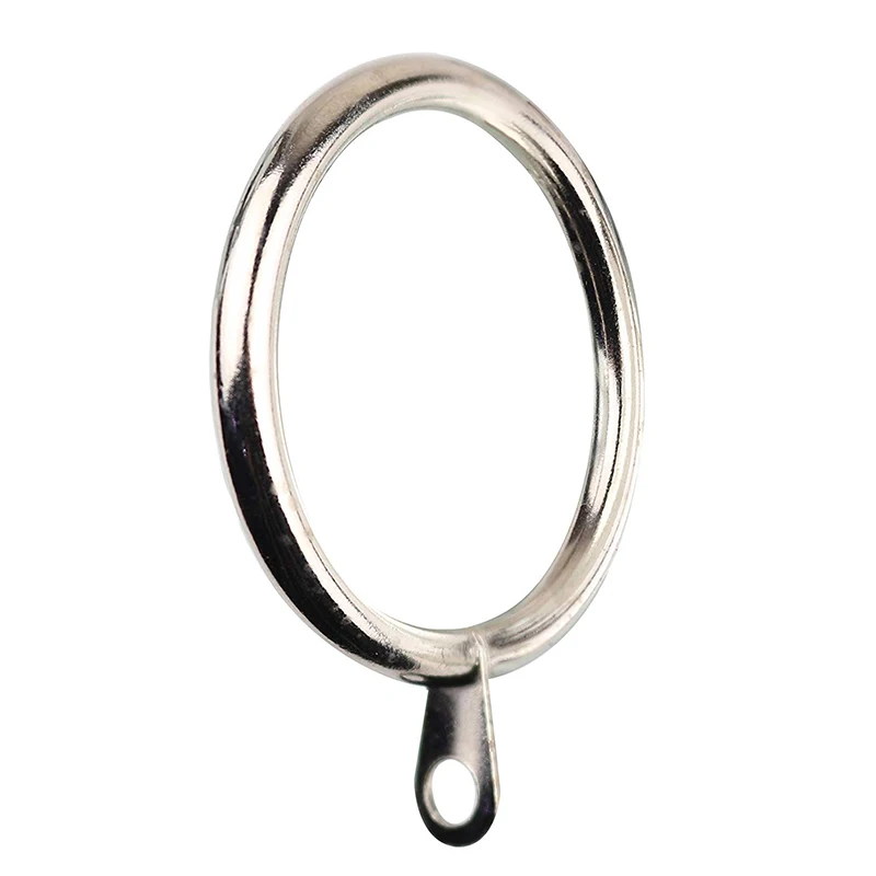 28 шт. атласная Никель 1 5-дюймов внутренняя трубка Диаметр Шторы кольца с