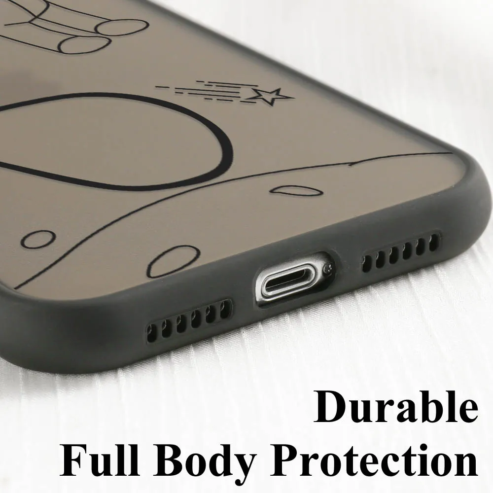 

Fashion Phone Case For iPhone XR 11 12 Pro 7 8 6S 6 Plus SE X XS 2020 Mini Max Cases Shockproof Cute Astronaut Cover Matte Coque