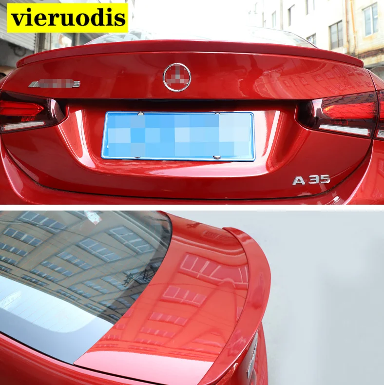 Высококачественный Автомобильный задний спойлер ABS для Mercedes Benz V177 W177 A Class A200L A200