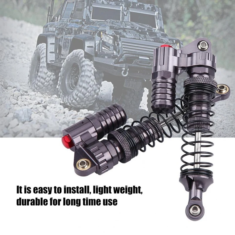 1:10 Rc гусеничный гидравлический амортизатор из сплава для 1/10 осевой Scx10 90022 90028 90021