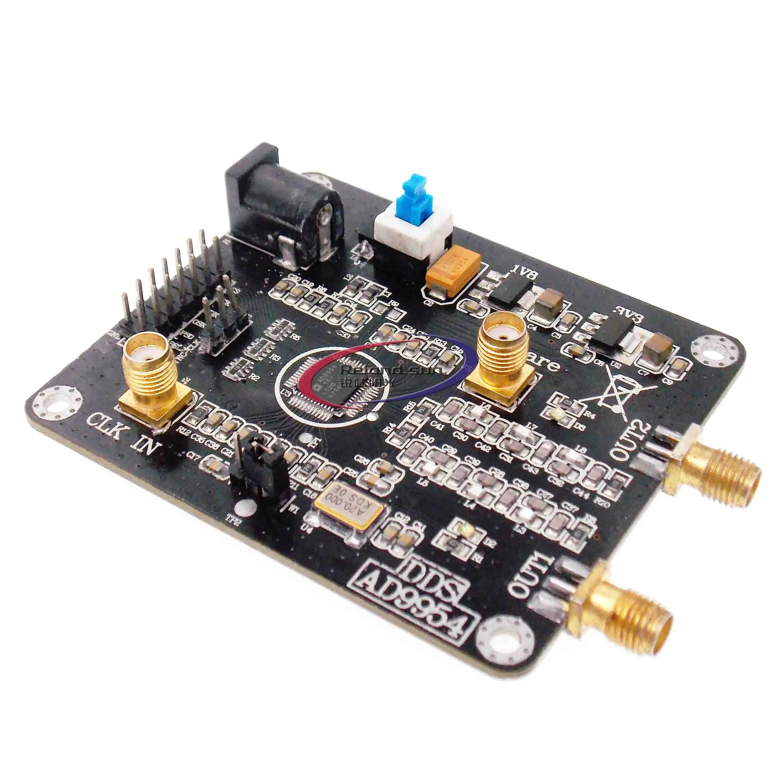 Модуль генератора сигналов AD9954 DDS источник частотного сигнала 400 м плата