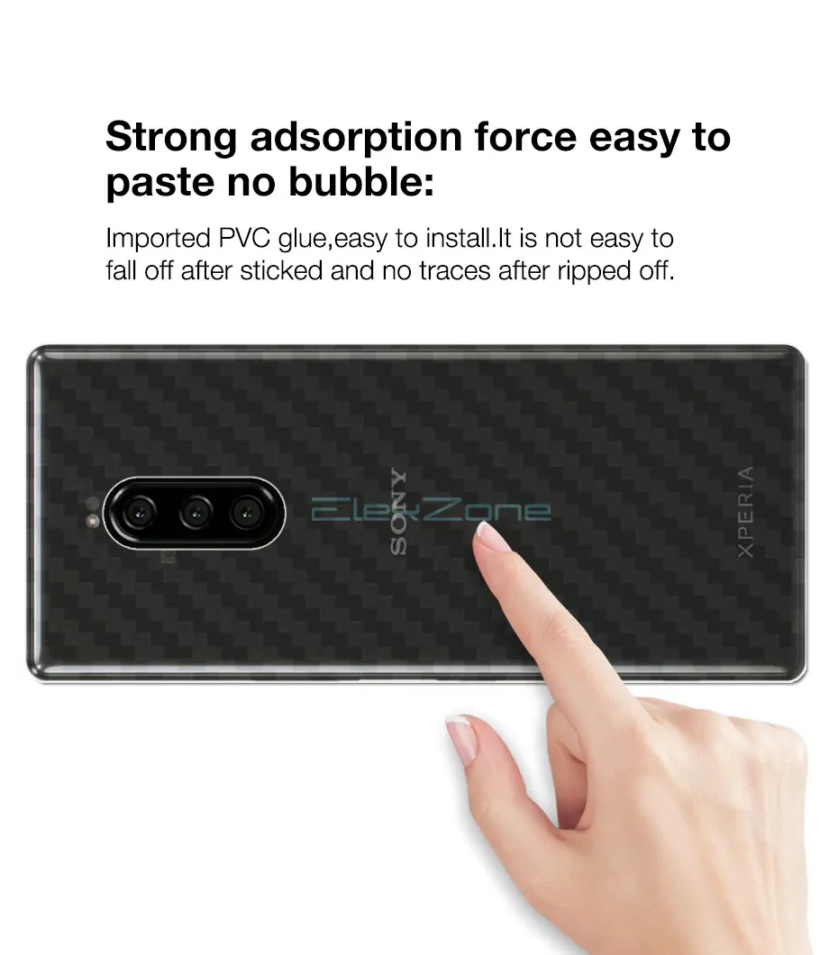2 шт. для Sony Xperia 1 8 10 Plus XA XA1 XZ XZ1 UItra Premium Compact Back Cover Защитная пленка xz3 xz2 xa2 X XC |