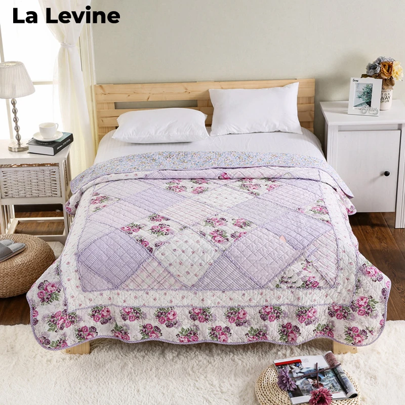 Одеяло хлопковое теплое мягкое удобное покрывало для кровати дышащее