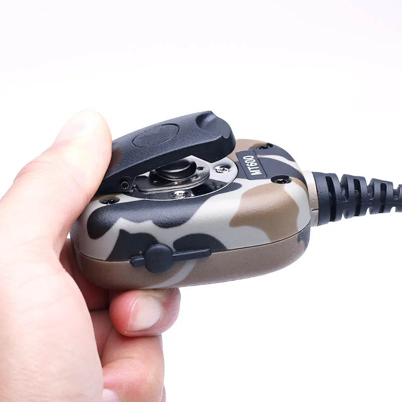 MT600 Handheld Microphone Speaker Mic for Walkie Talkie Kenwood TK3107 Quansheng Wouxun Puxing Baofeng UV-5R BF-888S GT-3TP GT-3