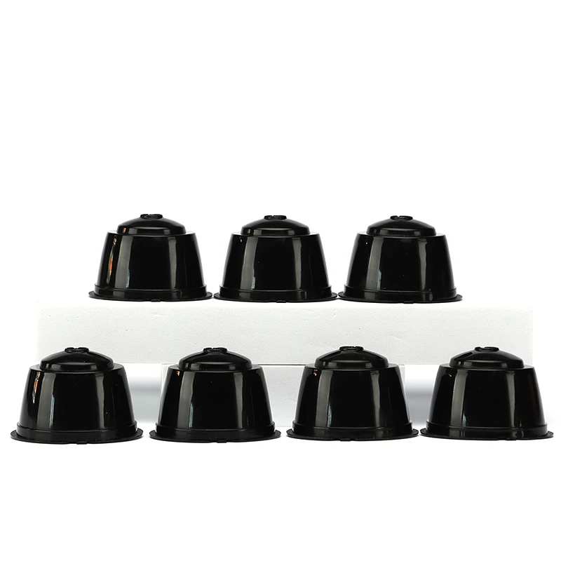 

7pcs Refillable Coffee Cup Filter Coffee Machine Adapter Capsule Reusable Coffee Cup Holder Pod Strainer For Nescafe Dolce Gusto
