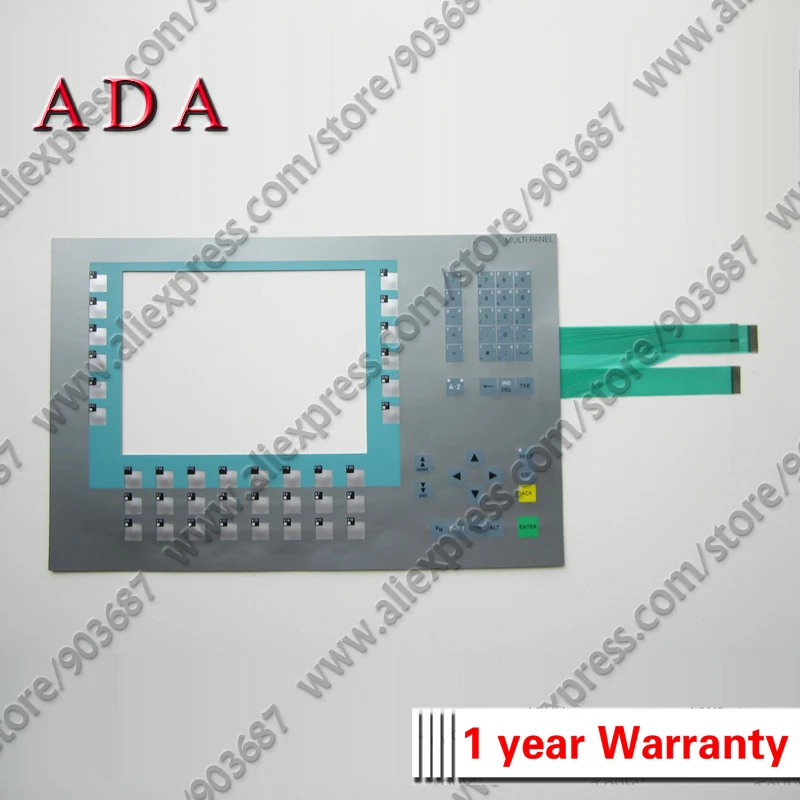 Мембранный кнопочный переключатель 6AV6643-0DD01-1AX0 MP277 10 дюймов для мембранной