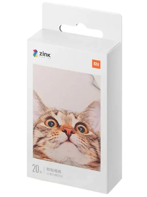 Фотобумага для принтера Xiaomi Mi Portable Photo Printer (2x3-inch, 20-sheets)