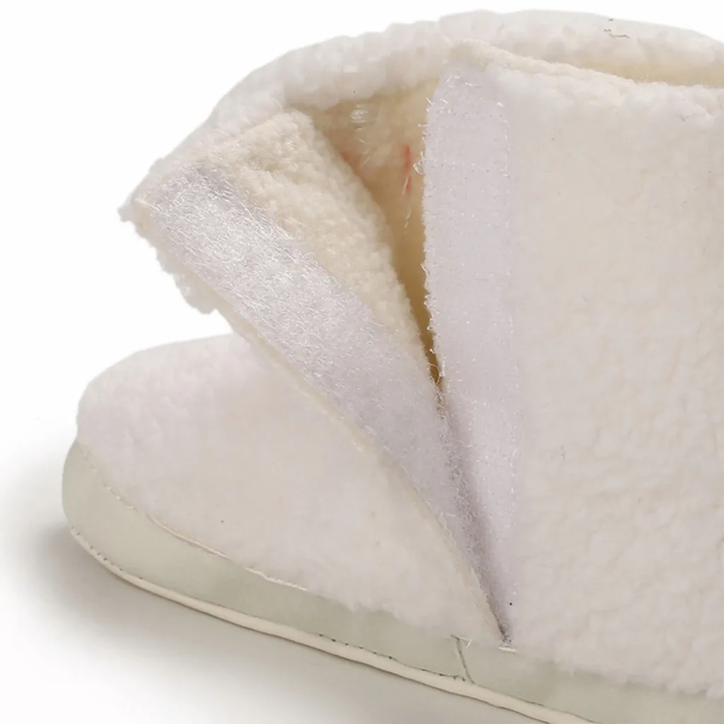 Зимние теплые детские кроватки детская обувь для девочек и мальчиков пушистые