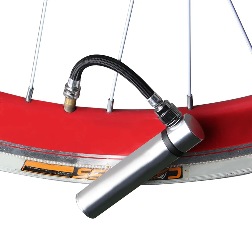 Мини портативный велосипедный насос Аксессуары для велосипеда алюминиевый