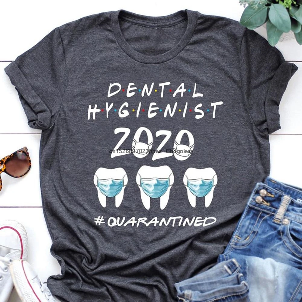 

Dental Hygienist 2020 Funny Dentist T shirt