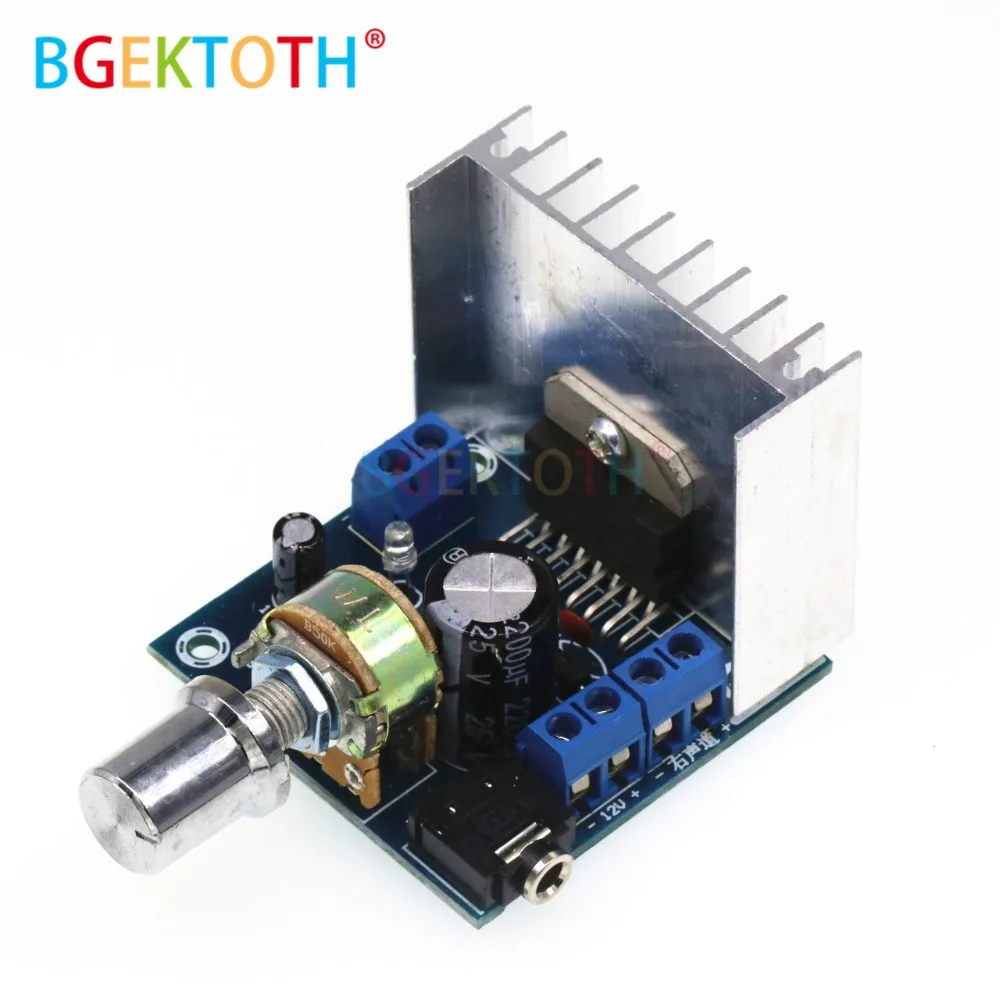 

TDA7297 Version B Amplifier Board AC/DC 12V 2x15W Digital Audio Dual Channel Module 15W+15W Grade 2.0 Finished