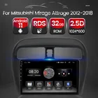 Автомобильный радиоплеер для Mitsubishi Mirage Attrage 2012 2013 2014 2015-2018 Android 11 Автомобильный Gps стерео мультимедийный навигатор Carplay