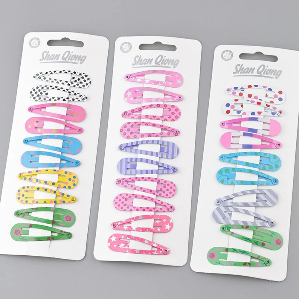 10 шт./компл. милые заколки для волос девочек детские аксессуары инструменты