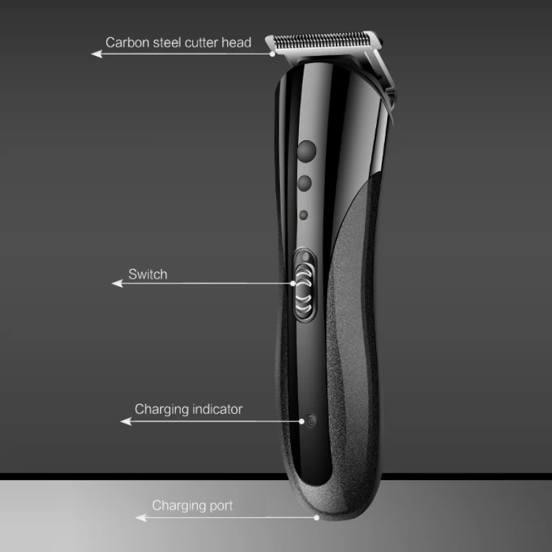 

2021Professional Hair Trimmer Electric Hair Clipper Beard men Blade Machine Razor Nose Trimmer Set Cutting Remover Machine TSLM1