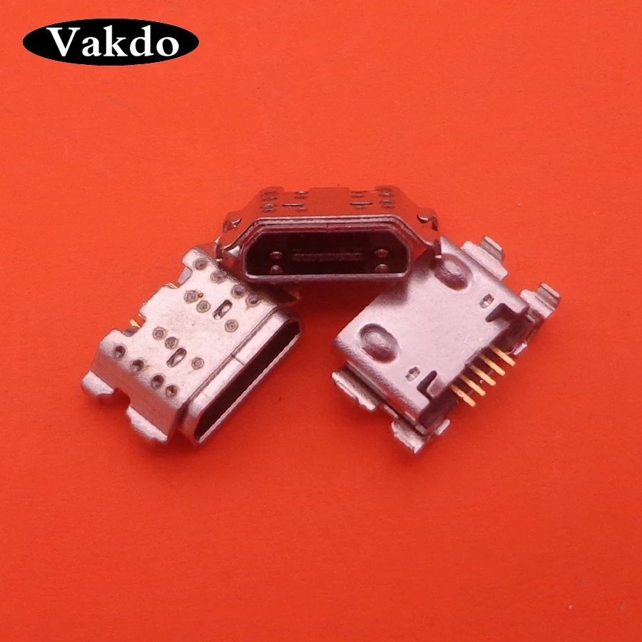 Разъем Micro USB 5Pin 10 шт. разъем для передачи данных задний штекер Samsung Galaxy A01 A015 A015F/DS